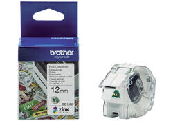 Etiket Brother CZ-1002 12mmX5m kleur opdruk