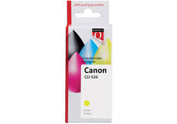 Inktcartridge Quantore alternatief tbv Canon CLI-526 geel