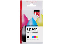 Inktcartridge Quantore alternatief tbv Epson T071540 zwart + kleur