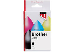 Inktcartridge Quantore alternatief tbv Brother LC-970 zwart