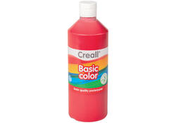 Plakkaatverf Creall basic donkerrood 500ml