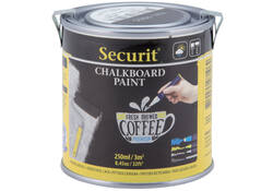 Krijtbord securit acyrlverf waterbasis 250ml zwart