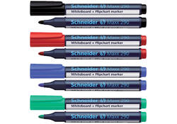 Viltstift Schneider Maxx 290 whiteboard rond 2-3mm rood