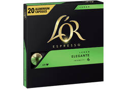 Koffiecups L'Or espresso Lungo Elegante 20 stuks