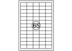 Etiket Quantore 38X21.2mm 975 stuks