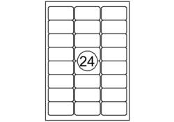 Etiket Quantore 63.5X33.9mm 360 stuks