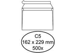 Envelop Quantore bank C5 162x229mm zelfklevend wit 500stuks