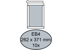Envelop Quantore bordrug EB4 262x371mm zelfkl. wit 10stuks