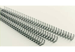 Draadrug GBC 9.5mm 34-rings A4 zilver 100stuks