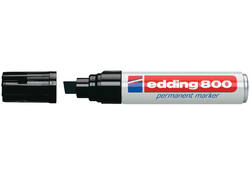 Viltstift edding 800 schuin 4-12mm zwart