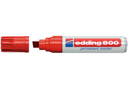 Viltstift edding 800 schuin 4-12mm rood