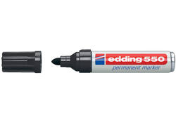 Viltstift edding 550 rond 3-4mm zwart