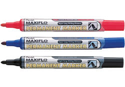 Viltstift Pentel NLF50 Maxiflo rond 1mm rood