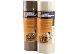 Verpakkingstape CleverPack 48mmx66m bruin PP pak à 6 rol