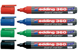 Viltstift edding 360 whiteboard rond 1.5-3mm zwart