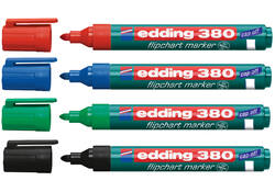 Viltstift edding 380 flipover rond 1.5-3mm blauw
