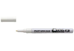 Viltstift PILOT Super Color lakmarker fijn wit