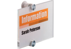 Deurbordje Durable crystal sign 4821 148x105mm