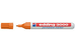 Viltstift edding 3000 rond 1.5-3mm oranje