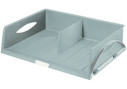 Brievenbak Leitz Sorty Jumbo A3 dwars grijs