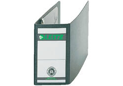Ordner Leitz A6 77mm dwars karton zwart
