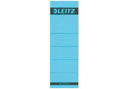 Rugetiket Leitz breed/kort 62x192mm zelfklevend blauw