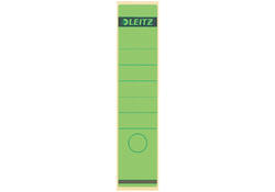 Rugetiket Leitz breed/lang 62x285mm zelfklevend groen
