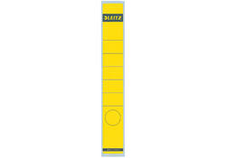 Rugetiket Leitz smal/lang 39x285mm zelfklevend geel