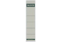 Rugetiket Leitz smal/kort 39x192mm zelfklevend grijs