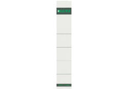 Rug-insteekkaart Leitz smal 32x191mm grijs