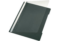 Snelhechter Leitz Standaard A4 gerecycled PP zwart