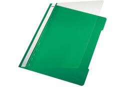 Snelhechter Leitz Standaard A4 gerecycled PP groen