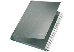 Bureaumap Leitz 1-31 270x354x345mm hardboard zwart