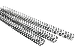 Draadrug GBC 8mm 34-rings A4 zilver 100stuks