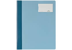 Snelhechter Durable A4 PVC etiketvenster blauw