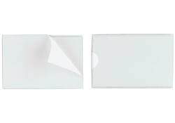 Etikethouder Durable pocketfix 57x90mm zelfklevend