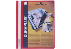 Snelhechtmap Durable Duraplus A4 rood