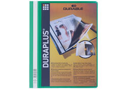 Snelhechtmap Durable Duraplus A4 groen