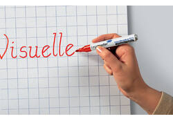 Viltstift Legamaster TZ 100 whiteboard rond 1.5-3mm rood