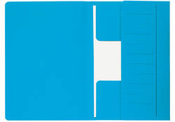 Dossiermap Djois Secolor Mammoet folio 3 kleppen 250gr recycled blauw