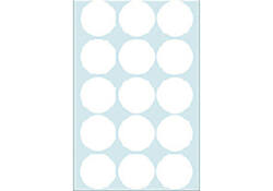 Etiket HERMA 2270 rond 32mm wit 480stuks