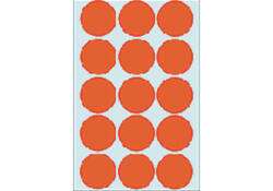 Etiket HERMA 2272 rond 32mm rood 480stuks