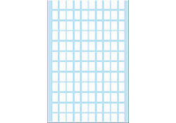 Etiket HERMA 3610 8x12mm wit 462 stuks