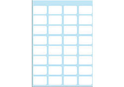 Etiket HERMA 3640 12x19mm wit 224 stuks