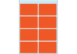 Etiket HERMA 3692 26x40mm rood 40 stuks