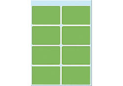 Etiket HERMA 3695 26x40mm groen 40 stuks