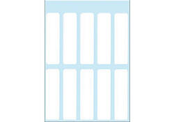 Etiket HERMA 3737 13x50mm wit 70 stuks