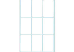 Etiket HERMA 2470 34x53mm wit 288 stuks