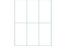 Etiket HERMA 2480 34x67mm wit 192 stuks