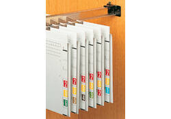 Clipexmap Djois Secolor A4 lateraal blauw